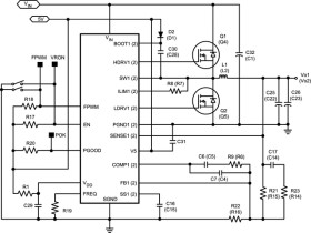 5.5-V to 28-V, dual-channel synchronous buck controller