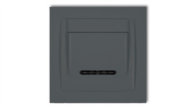 Deco Łącznik Hotelowy Grafitowy Mat 28Dsh-1