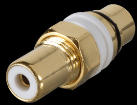 RCA adaptor, black