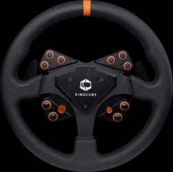 SCTARO-BL Simucube Tahko steering wheel, round, 320 mm, black