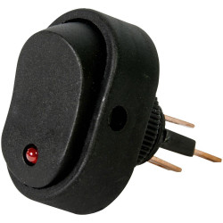 HP Autozubehör 28474 Toggle Switch 12 V 16 A Off/On Latch Automotive