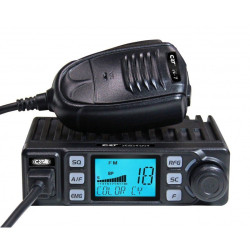 CB Radio CRT XENON V2 AM/FM 7 colours lcd.