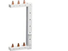 Szyna grzebieniowa pionowa 3P do MCB 2-rzędowa prawa KCL363R HAGER