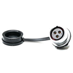 Złącze okrągłe 3-pinowe M20 Montaż przedni Gniazdo RS PRO Żeńskie IP67 SF20