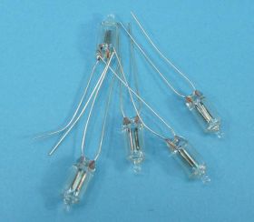 NEONÓWKA 60VAC 7mA 6x16mm POMARAŃCZOWA