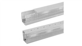 Kanał Grzebieniowy 60X40mm Szary Korytko Kablowe Z Pokrywą Promex / 2 M /