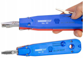 Zaciskacz KRONE ZAC/LSA ABCV - LSA 40 / WEICON LSA SENSOR No.40 / Narzędzie uderzeniowe Krone LSA / MADE IN GERMANY