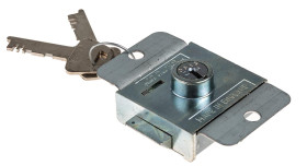 Zasuwa drzwi Stal zamykana na kłódkę Lowe & Fletcher