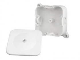 Puszka n/t hermetyczna P-2 72x72x28 pusta IP44 A.0016