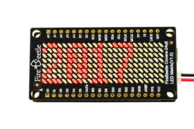 24×8 LED Matrix (Red) - FireBeetle Covers