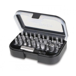 ZESTAW KOŃCÓWEK WKRĘTAKOWYCH 1/4Z UCHWYTEM, 30 SZT.