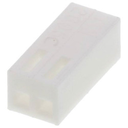 Molex 22012021 KK 254 Socket Housing 2 Pins 2.54mm Spacing Natural