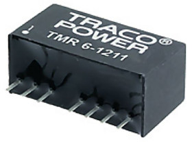 Przetwornica DC-DC, 6W, Uwe 36 → 75 V DC, Uwy 3.3V dc, Iwy 1.3A, TRACOPOWER