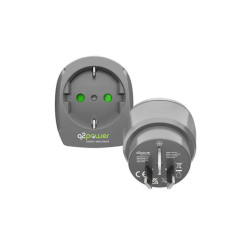 Adapter podróżny Q2Power Chiny Australia Nowa Zelandia Argentyna Fiji Birma, Kiribati,...