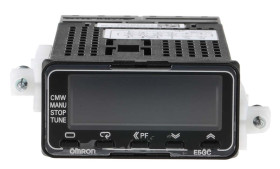 Regulator temperatury PID panelowy Omron Uz: 100 → 240 V AC wyjście SSR, przekaźnik półprzewodnikowy, logika