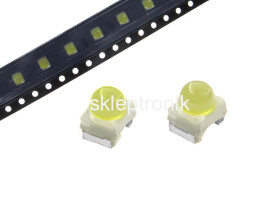 Dioda led smd PLCC2 3528 zielona soczewka 20szt