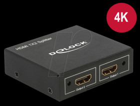 87701 HDMI Splitter 1 x HDMI in > 2 x HDMI out 4K