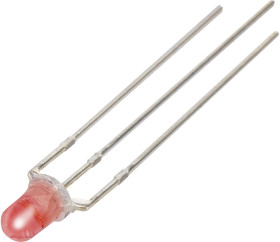 Dioda LED THT TRU COMPONENTS YBR-30FRW00-C 1093636, 3 mm, 1000 mcd, 5040 mcd, 1 szt.