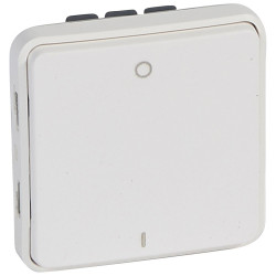 Włącznik światła, 10A, 250V, 1-biegunowy, IP55 Plexo, Legrand