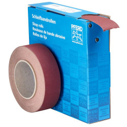 PFERD 45016432 Sandpaper roll 320 grit size 25 m x 38 mm corundum