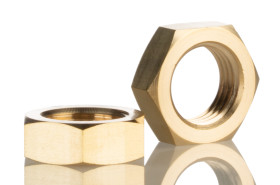 Nakrętka do rur, seria: 22, Mosiądz, G 1/4