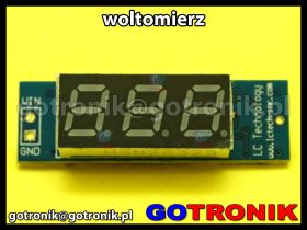 Moduł woltomierza 4,5-35V DC