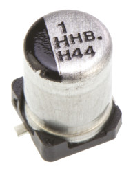 Kondensator 1μF 50V dc SMD Panasonic 4 (Dia.) x 5.8mm