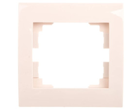 LOGI Ramka pojedyncza pozioma Kremowy 021460003 25176