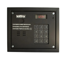 Cyfrowy Panel audio z czytnikiem kluczy RFID breloków i kart 125kHz CP-2503R