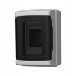 Rozdzielnica natynkowa HIGHT IP65 2 modułowa transparentne drzwi M-L 1x2 940.02