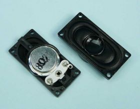 20x40mm 8 OM/2,0W h=7mm PLASTIK