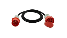 Przedłużacz 1-Gniazdo 20M 16A/5P H07rn-F 5X1,5 Sp5-16-1,5-20