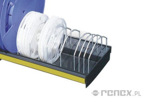 Separator metalowy do stojaków do szpul SMD