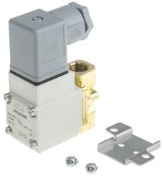 Pneumatyczne zawory elektromagnetyczne SMC 2/2 G 1/4 24V dc 2 portowy 1/4in