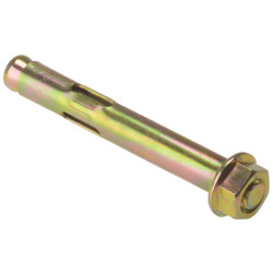 ForgeFix 5SA1275 Sleeve Anchor Fixing Hex Nut M12 x 75mm Bag 5