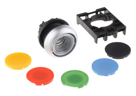 Przycisk, Ø 29.7mm, IP69K, kolor: Chrom, Eaton, RMQ Titan M22