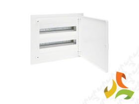 Rozdzielnica podtynkowa 36 modułowa 2x18M drzwi pełne IP40 GOLF VF218PD HAGER