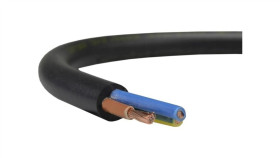 Przewód Prądowy H05vv-F / Owy 500V 3X1,5 Warsztatowy Czarny Linka...