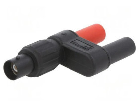 Adapter gniazdo czarny 62,7mm Wersja: izolowane 67.9538-21