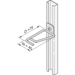 Organizer do kabli nVent SCHROFF 20118554 20118554, 1 szt.