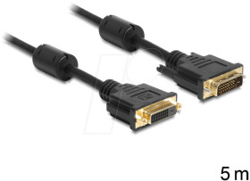 83188 DVI extension DVI 24+1 male to female, Dual Link, 5 m