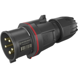 Walther Werke FW231506CC CEE plug 32 A 5-pin 230 V 400 V 1 pc red