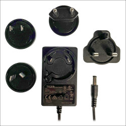 Tiger Power Supplies TP1127 12vdc 2A UK EU USA AU power supply 2.5mm