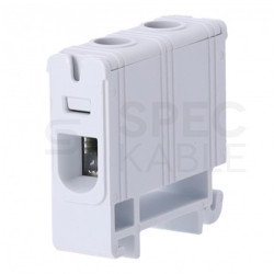 Złączka szynowa 1-torowa Al/Cu 1,5-16mm2 na TH35 szary FJ-E16 HEDO