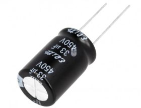 KE 33UF 450V KONDENSATOR 016X31,5