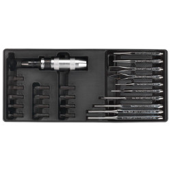Sealey TBT18 Tool Tray with Punch and Impact Driver Set 25pc