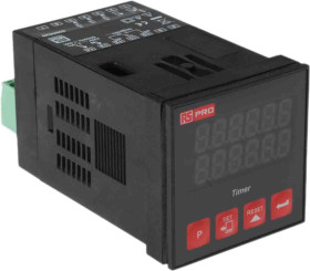 Timer Relay Montaż na panelu 230V ac SPDT 1-stykowy RS PRO SPDT jednofunkcyjny