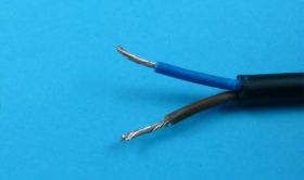 OMY-2x0,50=H03VV-F CZARNY PRZEWÓD 300V