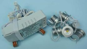 6x3W MINI DOWNLIGHT 600mA 90ř 1440lm