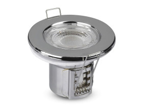 VT-885 5W Oczko halogenowe Spot ognioodporność min: 30-60-90 Chip SAMSUNG barwa: 3000K chrom opk. 10 szt. 8913 V-TAC